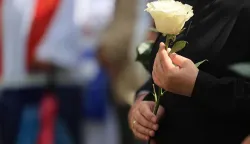 23.08.2025. Zumberak - Posljednji ispraćaj i ukop 814 žrtava Drugog svjetskog rata i poslijeratnog razdoblja ekshumiranih iz masovne grobnice jama Jazovka Photo: Marko Prpic/PIXSELL