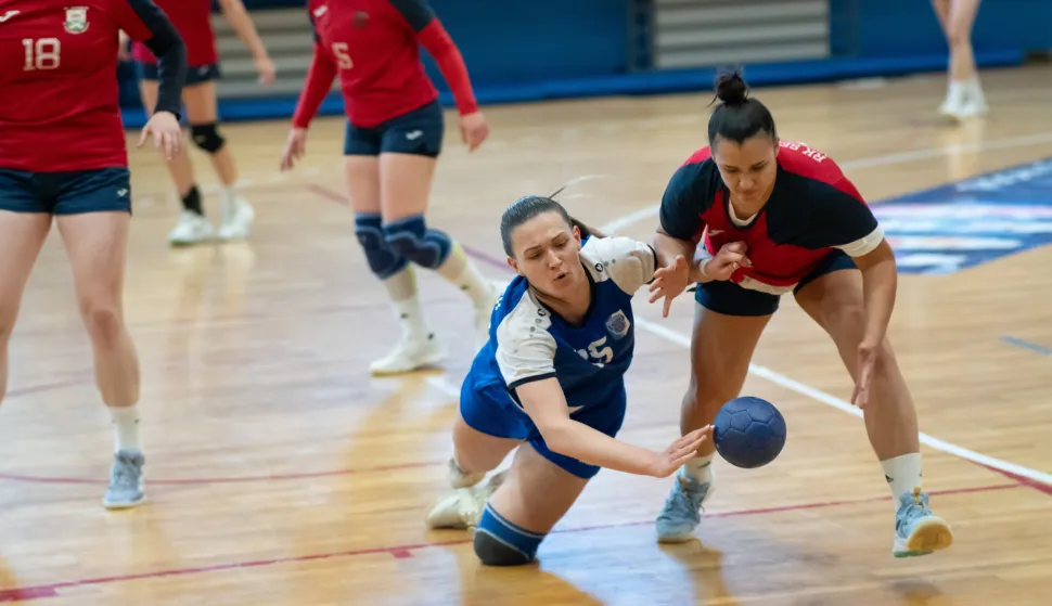 Osijek, 2. 5. 2026., Rukomet prva liga žene, Osijek - Sesvete rukomet; sport; žene: SD Zrinjevac; ŽRK; utakmica; prva liga