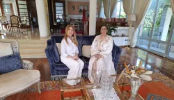 MAGAZIN INA Nj_Eksc__Nour_El_Houda_Marakchi__veleposlanica_Kraljevine_Maroko_i_Ina_Stasevic_u_rezidenciji__