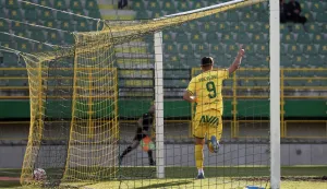 Pula, 4.5.2026.- Susret 33. kola hrvatskog nogometnog prvenstva Istra 1961 - Slaven Belupo na stadionu Aldo Drosina). foto HINA/ Ante GUDELJ/ ua