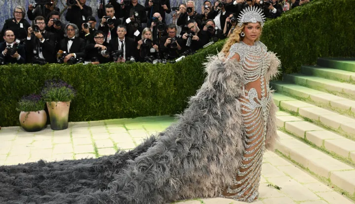 Photo by: DPRF/starmaxinc.comSTAR MAX&copy;2026ALL RIGHTS RESERVEDTelephone/Fax: (212) 995-11965/4/26Beyonce at the 2026 Met Gala celebrating the opening of the exhibition "Costume Art" held on May 4, 2026 at The Metropolitan Museum of Art in New York City. Photo via Newscom Photo: DPRF/starmaxinc.com/NEWSCOM