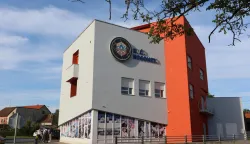Osijek, 05. 05. 2026, Kuća nogometa, Kupsak ulica. Izvanredna izborna skupština Nogometnao središta Osijek...snimio GOJKO MITIĆ