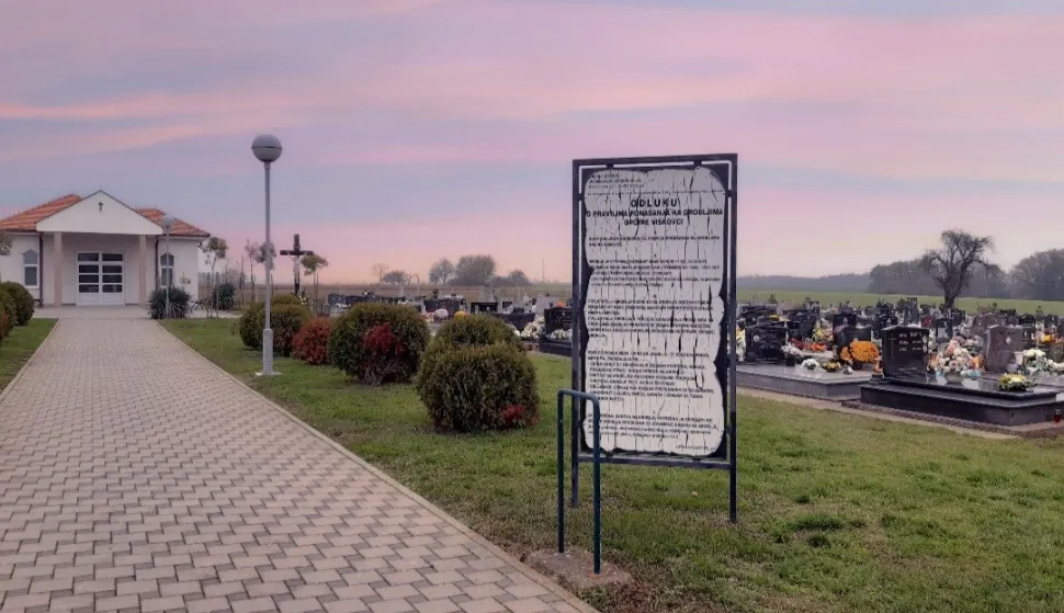 Nova pravila za groblja u Vi&scaron;kovcima, grobna naknada ostaje ista