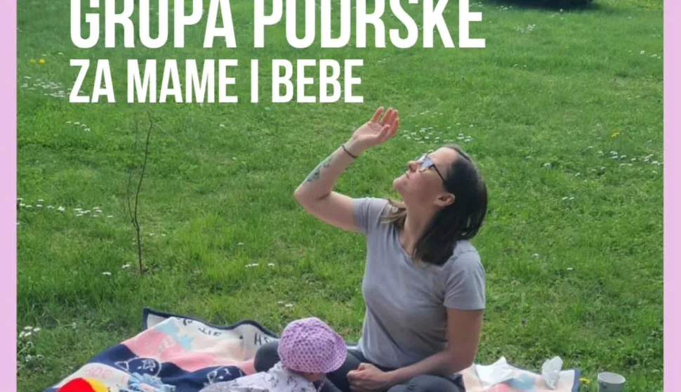 Grupa podr&scaron;ke za mame i bebe