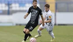 22.04.2026., Osijek, stadion Gradski vrt, SuperSport HNL, 31. kolo, HNK Vukovar 1991 - HNK Gorica Jakov Puljic, Zan Trontelj Photo: Davor Javorovic/PIXSELL