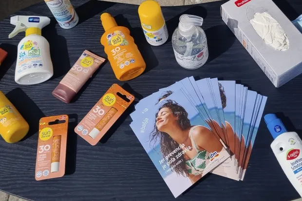 dm, "Za&scaron;titi se&hellip; i uživaj na suncu", dermatolo&scaron;ki pregled
