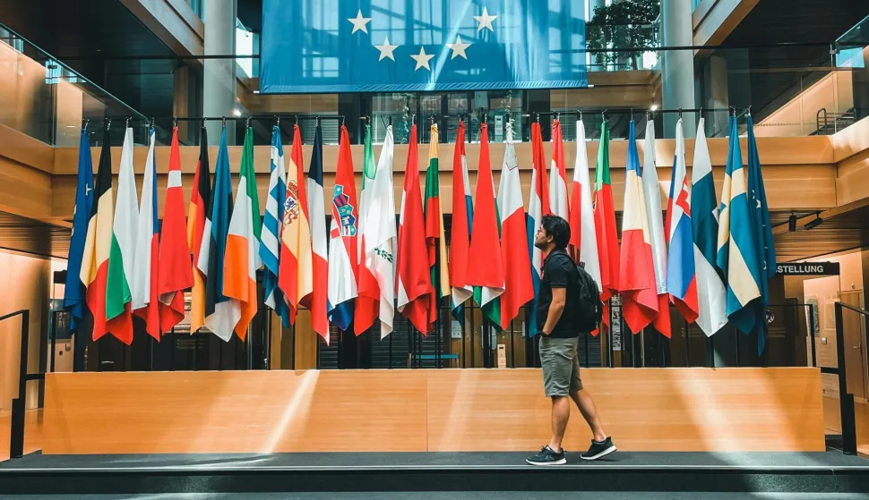 Strasbourg - Europska unija, EU, zastave