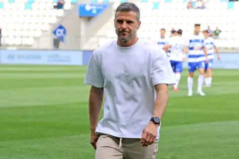 Osijek, 10. 05. 2026, Opus Arena, nogomet, Osijek - Istra, SuprerSport HNL 25/26. Tomislav Radotićsnimio GOJKO MITIĆ