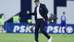 Zagreb, 24.08.2023 - Prvaa utakmica 4. pretkola nogometne Europske lige Dinamo - Sparta Prag na stadionu u Maksimiru. Na slici trener Dinama Sergej Jakirović.foto HINA/ Damir SENČAR/ ds