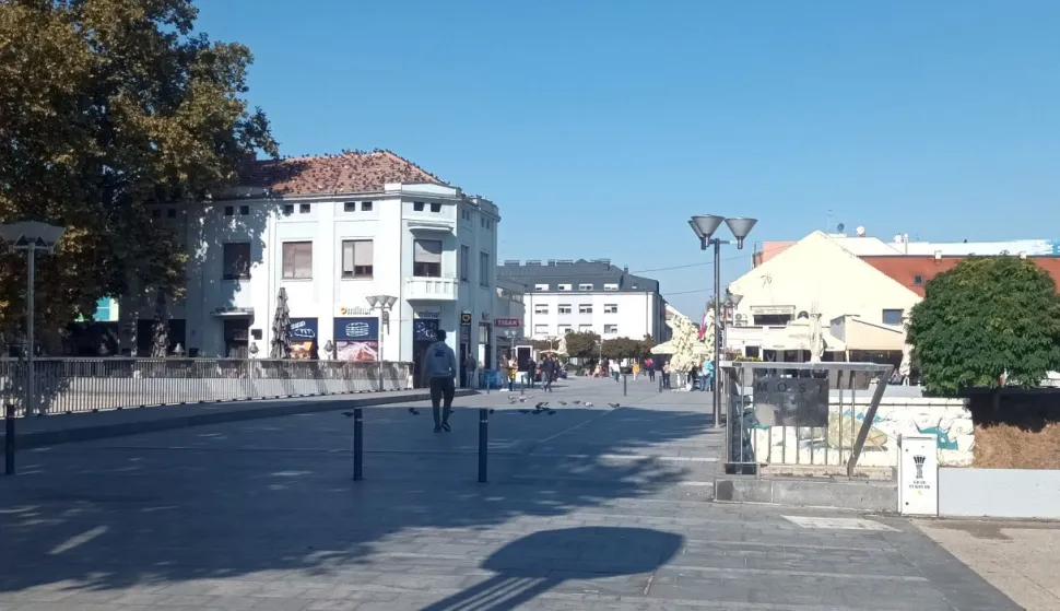 Vukovar, pje&scaron;ačka zona