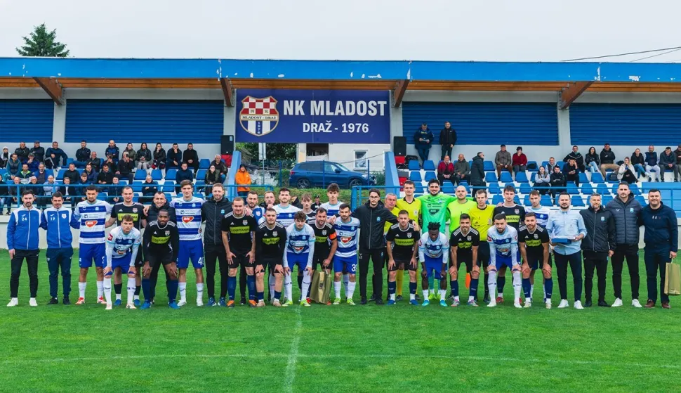 NK Osijek. Prijateljska utakmica. Mladost Draž 2026