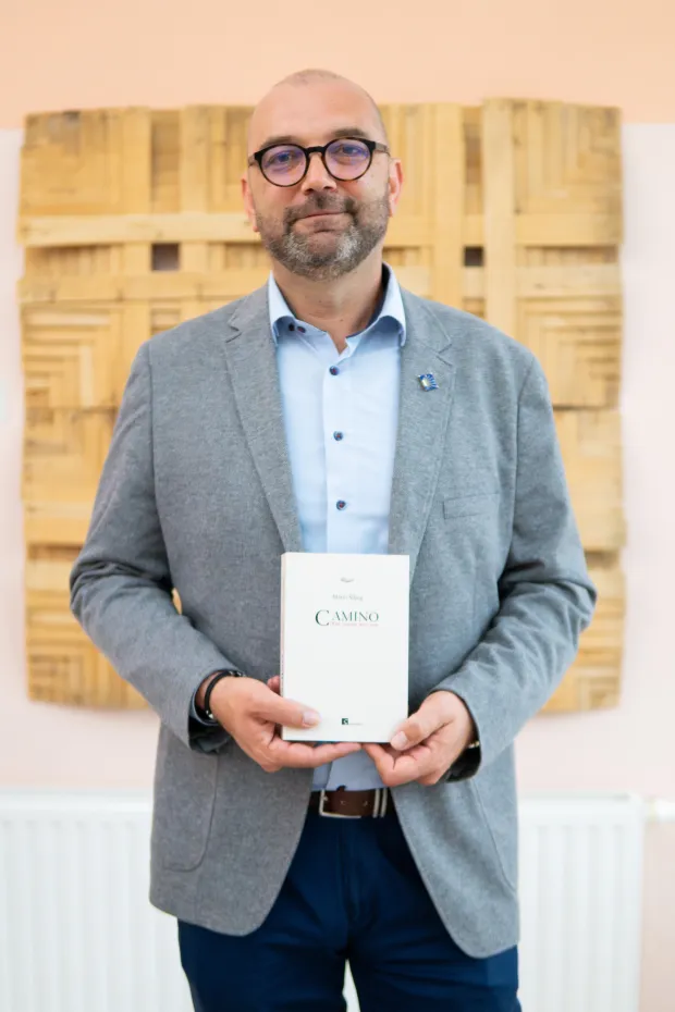 Osijek, 12. 5. 2026., Promocija knjige Camino autora Maria &Scaron;iljegaMario &Scaron;iljeg; autor; promocija; knjiga; Camino; posjetitelji; sudionici