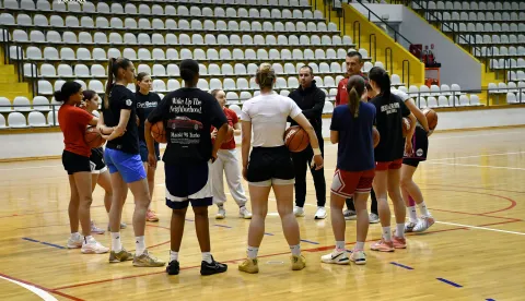 26.03.2026., Slavonski Brod - Trening kosarkasica ZKK "Brod na Savi" Photo: Ivica Galovic/PIXSELL