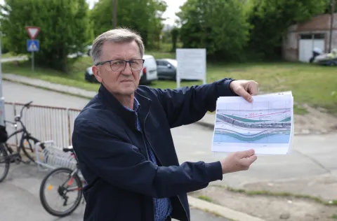 Osijek, 13. 05. 2026., Neptun, Inicijativa za zeleni Pampas, zeleni Pampas, press, konferencija za medije, Željko RakitićSNIMIO BRUNO JOBST