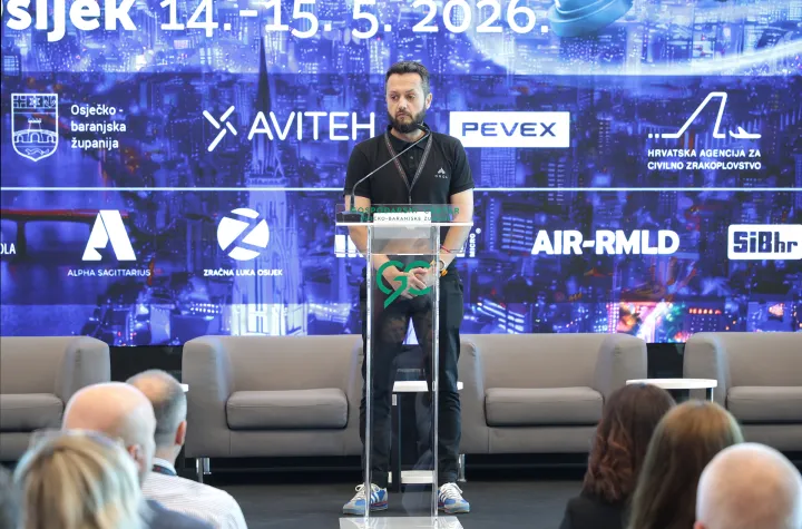Osijek, 14. 05. 2026., GC, OSIJEK DRON EXPO, otvorenje, sajam, Dragan Kovačević - OrqaSNIMIO BRUNO JOBST