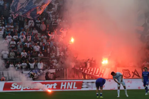 Osijek, 13. 05. 2026, Opus Arena, nogomet, Dinamo - Rijeka, Kup utakmica. Finale Kupa Hrvatske. Armada.snimio GOJKO MITIĆ