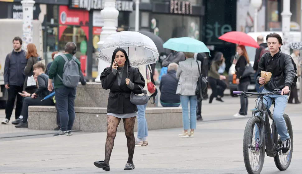 07.05.2026., Zagreb - U cijeloj Hrvatskoj danas se ocekuje promjenljivo, prijepodne i pretezno oblacno te nestabilno vrijeme. Mjestimice kisa i pljuskovi s grmljavinom lokalno mogu biti izrazeniji. Od sredine dana ce&scaron;sca suncana razdoblja, najprije na zapadu. Photo: Patrik Macek/PIXSELL