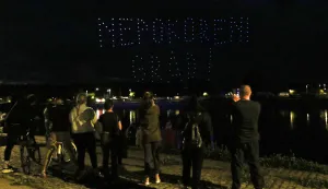 Osijek, 14. 05. 2026, Promoenada kod Bastiona, Dron Show.snimio GOJKO MITIĆ