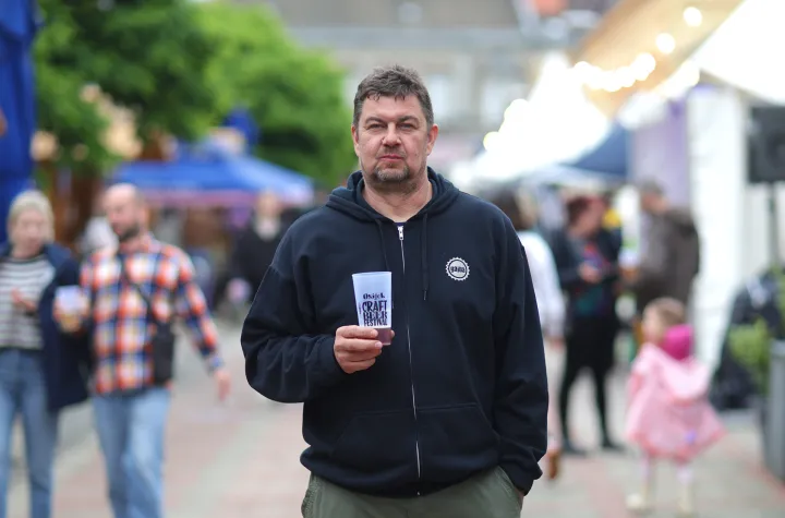 Osijek, 15. 05. 2026., Sunčana ulica, Craft beer festival, 10. Craft beer festival, Tibor KainzSNIMIO BRUNO JOBST