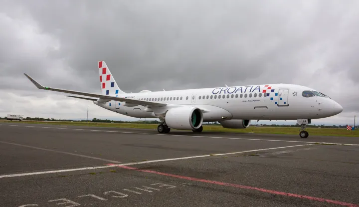Croatia Airlines dočekao &scaron;esti novi Airbus A220-300, kolovoz 2025.