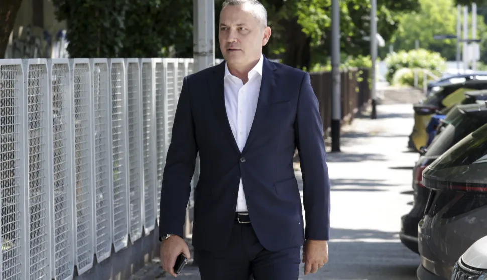 Zagreb, 18.05.2026 - Sjednica vijeća Hrvatskog olimpijskog odbora, dolasci. Na fotografiji Marijan Kustić.foto HINA/ Admir BULJUBA&Scaron;IĆ/ abu