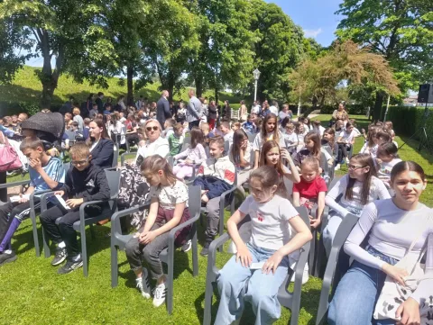 Djeca na promociji muzejskog vodičafoto: Marija Le&scaron;ić Omerović