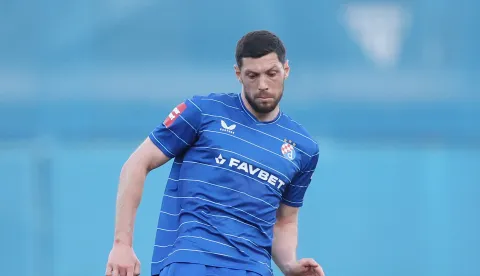 26.04.2026., stadion u Maksimiru - SuperSport HNL, 32. kolo, GNK Dinamo - NK Varazdin. Scott McKenna Photo: Goran Stanzl/PIXSELL