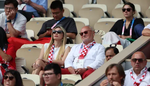 03.08.2024., Pariz, Francuska - XXXIII. Olimpijske igre Pariz 2024. Finale zenskog tenisa na centranom terenu Philippe Chatrier Roland Garrosa, Donna Vekic, Hrvatska - Qinwen&nbsp;Zheng,&nbsp;Kina. Photo: Igor Kralj/PIXSELL