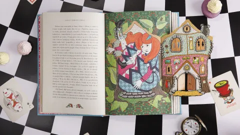 Alisa u zemlji čudesa, &Scaron;kolska knjiga, Studio MinaLima
