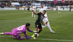 Osijek, 21. 03. 2026., Stadion Gradski vrt, Vukovar 1991 - Hajduk, SuperSport HNL SNIMIO BRUNO JOBST
