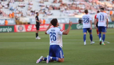 22.05.2026., stadion Poljud, Split - SuperSport HNL, 36. kolo, HNK Hajduk - HNK Vukovar 1991. Adam Huram Photo: Ivana Ivanovic/PIXSELL
