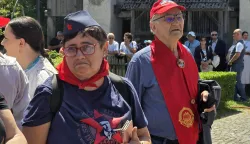 Kumrovec, 23.05.2026. - Tisuće posjetitelja okupile su se u subotu u Kumrovcu na manifestaciji Dan mladosti i radosti, koja se održava povodom 25. svibnja, nekada&scaron;njeg Dana mladosti i rođendana Josipa Broza Tita, pri čemu su poslane poruke o važnosti antifa&scaron;izma i povijesnoj ulozi Tita i biv&scaron;e SFRJ. foto HINA/ Sini&scaron;a KALAJDŽIJA/ ml