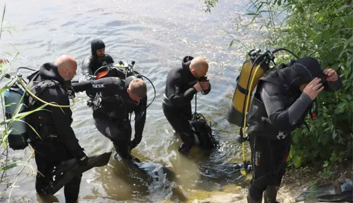 Projekt Od izvora do mora, ronioci, specijalna i interventna policija, Na&scaron;ički bajer