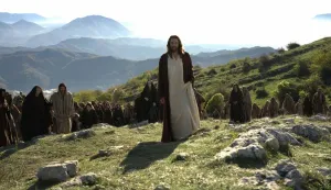 Jaakko Ohtonen kao Isus u filmu "The Resurrection of the Christ: Part One"