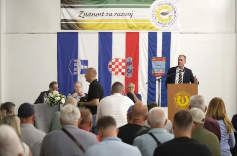 Osijek, 26. 05. 2026., Poljoprivredni institut, Dani polja, p&scaron;enice i ječma, sorte p&scaron;enice, sorte ječma, Zvonimir Zdunić SNIMIO BRUNO JOBST