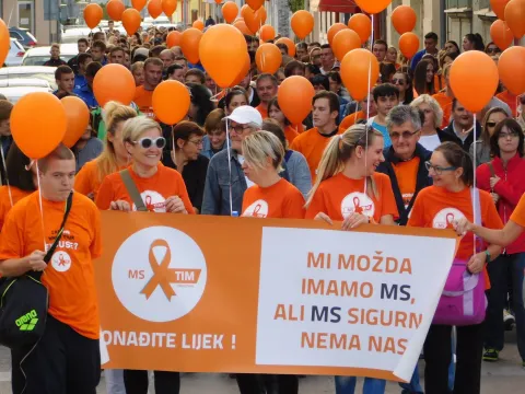 MS walk, multipla skleroza, Vinkovci