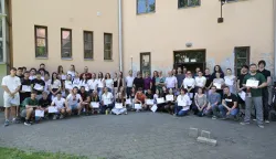 Osijek, 27. 05. 2026., III. gimnazija, dvori&scaron;te, domjenak za učenike, uspjeh na natjecanjima, znanje, sportSNIMIO BRUNO JOBST