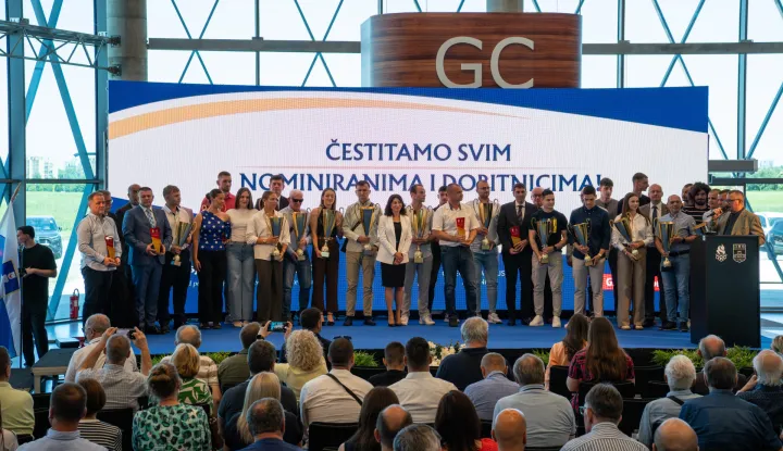 Osijek, 28. 5. 2026., Izbor najboljih sporta&scaron;a OBŽnajbolji sporta&scaron;i; sporta&scaron;i; sport; nagrade; OBŽ