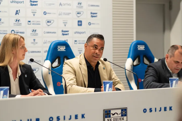 Osijek, 29. 5. 2026., NKOS - predstavljanje novog sportskog direktoraKenneth Zandvliet; sportski direktor; NKOS; NK Osijek; nogomet; sport