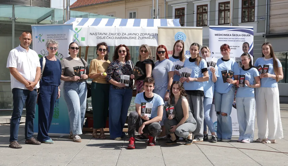 Osijek, 31. 05. 2026., Trg A. Stračevića, Svjetski dan nepu&scaron;enja, nepu&scaron;enje, prestanak pu&scaron;enja, SNIMIO BRUNO JOBST