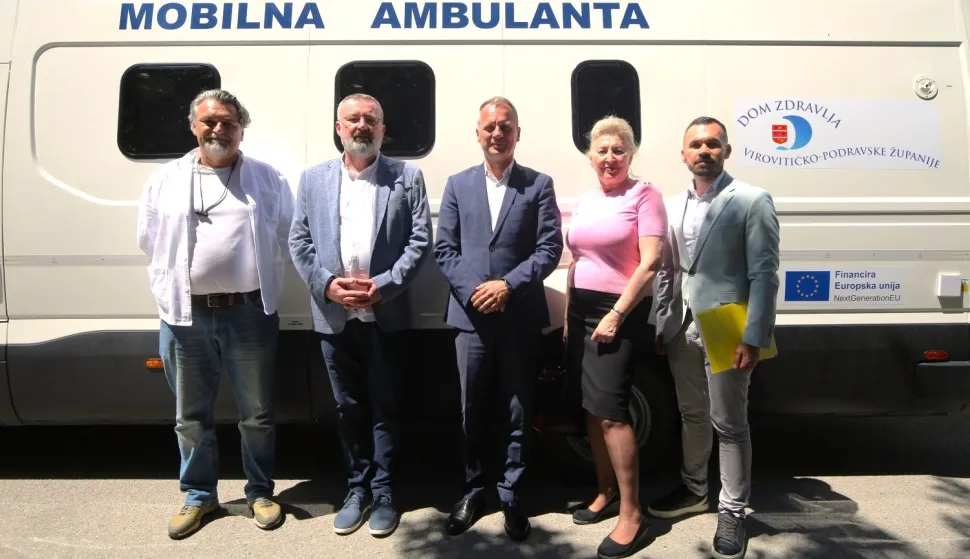 Druga mobilna ambulanta za Slatinu i okolna naselja: liječnici dolaze pacijentima na kućni prag
