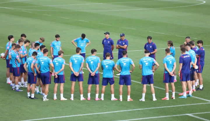 RIJEKA 31.05.2026. TRENING NOGOMETNE REPREZENTACIJE NA RUJEVICISNIMIO: NIKOLA BLAGOJEVIĆ