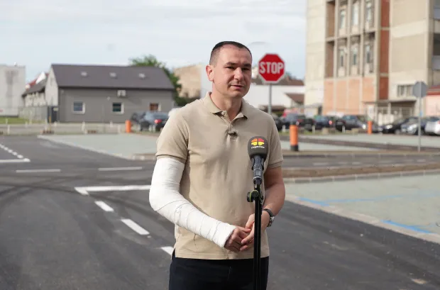 Osijek, 31. 05. 2026., Ulica Hrvatske republike 41-43, nova parkirali&scaron;na mjesta, novi parking, novo parkirali&scaron;te, obilazak, Igor PandžićSNIMIO BRUNO JOBST
