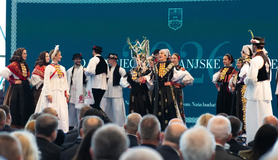 Osijek, 2. 6. 2026., Dan OBŽ, Svečana sjednica, Gospodarski centar dan OBŽ; svečana sjednica; visoki uzvanici; OBŽ; sudionici