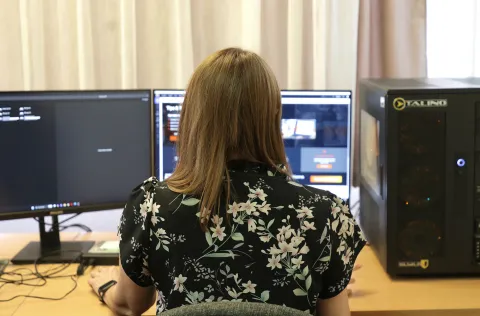 Osijek, 02. 06. 2026., Policijska uprava, Plavi Glas, ured za cyber kriminal, internetska prevara, prevara, krađa, krađa identiteta, internetski kriminal, SNIMIO BRUNO JOBST