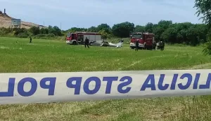 Jutros, ne&scaron;to iza 11 sati, blizu medulinskog aerodroma sru&scaron;io se zrakoplov.