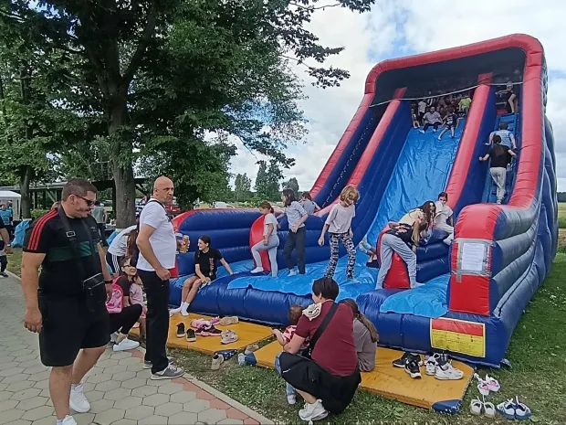 Djeca su uživala u danu gradskih udruga u Županji, lipanj 2026.foto: Marija Le&scaron;ić Omerović