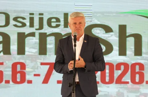 Osijek, 05. 06. 2026., Zračna luka Čepin, FarmShow, otvaranje, poljoprivreda, poljoprivredna mehanizacija, Tugomir MajdakSNIMIO BRUNO JOBST