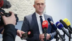 Zagreb, 01.10.2025.- Hrvatski sabor, izjava za medije Josipa Dabre nakon &scaron;to je podignuta optužnica protiv njega. Na fotografiji Josip Dabro.foto HINA/ Admir BULJUBA&Scaron;IĆ/ abu