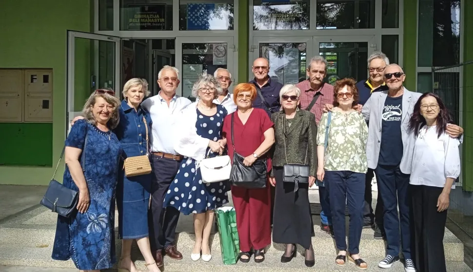 Učenici biv&scaron;e belomanastirske Opće gimnazije proslavili 50. godi&scaron;njicu mature